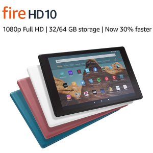 Amazon Fire HD 10 Tablet (10.1" 1080p full HD display)