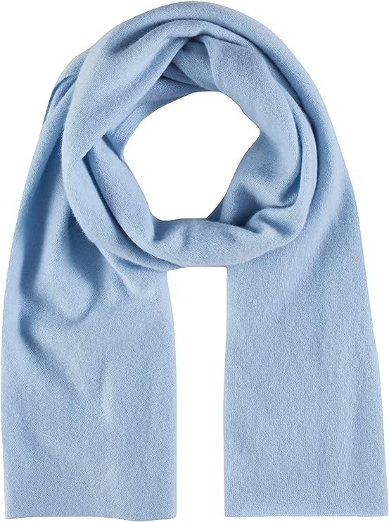 womens Boiled Cashmere Clean Edge Knit Scarf