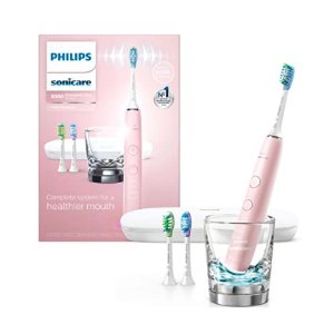 Philips Sonicare DiamondClean Smart 9300 Rechargeable Electric Power Toothbrush, Pink