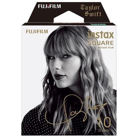 instax SQUARE Instant Film, Taylor Swift Edition, 10 Sheets