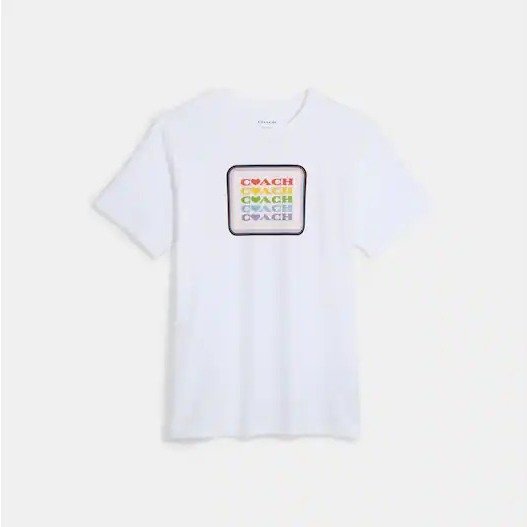 Rainbow Graphic T Shirt