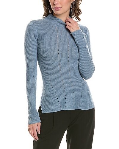 Rhoda Wool & Alpaca-Blend Sweater / Gilt