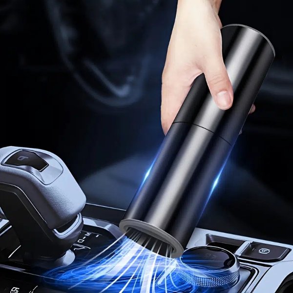 Car Mini Vacuum Cleaner Portable High Power Handheld Wet Dry Vacuum Cleaner Detailing Kit Essentials For Travel And Cleaning - Automotive - Temu