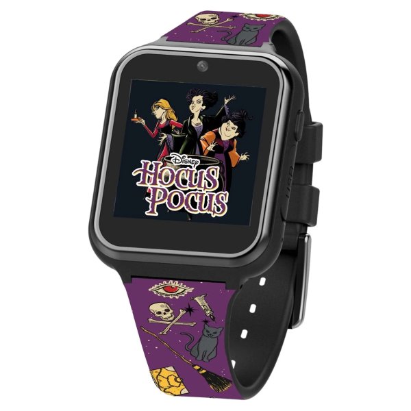 Hocus Pocus Unisex Child iTime Smart Watch with Silicone Strap in Color Purple (HCS4000WMC)