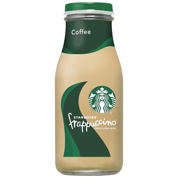 Frappuccino Drinks, Coffee Flavor, 9.5 Ounce Glass Bottles (15 Bottles)