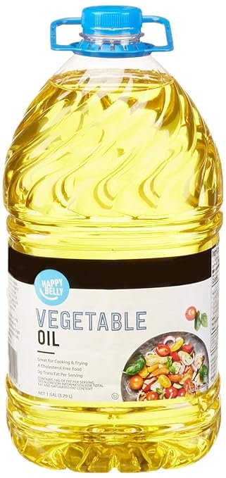 Happy Belly Vegetable Soybean Oil, 128 fl oz (Pack of 1)