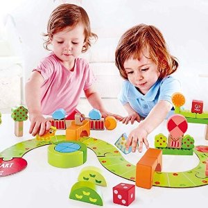 Hape Sunny Valley Play Wood Toy Blocks @ Amazon