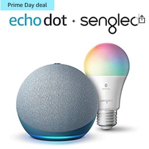 Echo Dot 4代 + Sengled 智能彩色灯