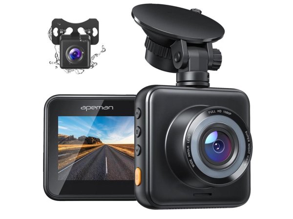 Dash Cam, 1080P Dual Dash Cam Front and Rear, Car Camera with Dual 170 ° Wide Angle, Night Vision, 24hr Parking Monitor, Motion Detection, Loop Recording - Newegg.com