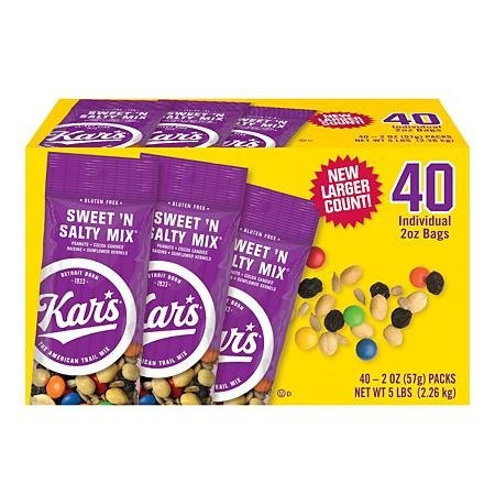 Kar's 甜味坚果棒 2oz. 40包