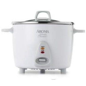 Aroma Housewares Simply Stainless 14-Cup (Cooked) (7-Cup UNCOOKED) Rice Cooker