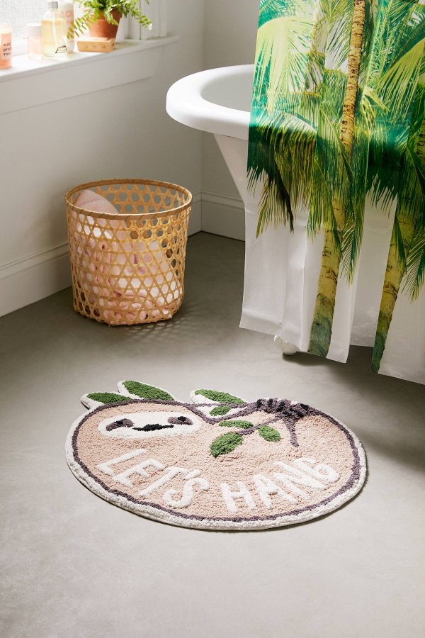 Let’s Hang Bath Mat | Urban Outfitters