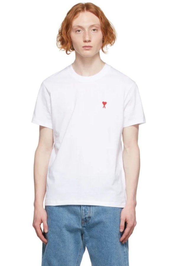 White Ami de Coeur T-Shirt