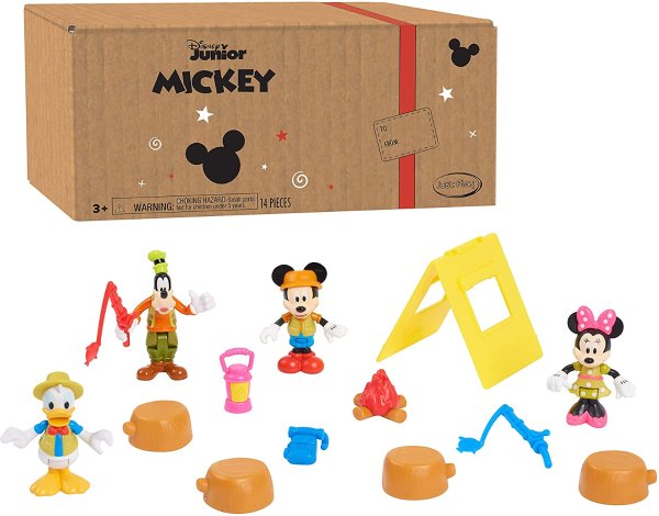 Mickey Mouse 野营公仔套装 共14件套