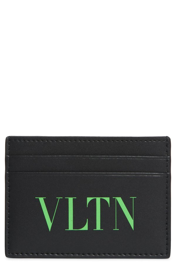 VLTN Leather Card Case