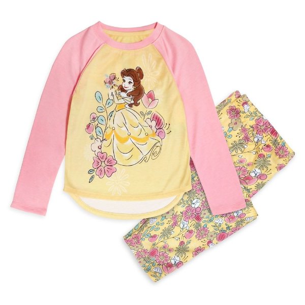 Belle Pajama Set for Girls – Beauty and the Beast | shopDisney