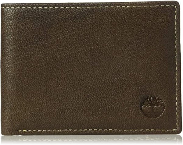 Men's Leather RFID Blocking Passcase Security Wallet