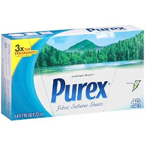 Purex 烘干香味纸， 自然清新味，40张