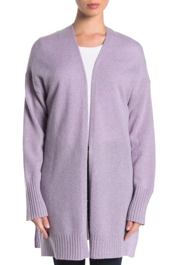 Ariana Open Front Cashmere Cardigan