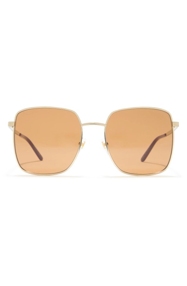 57mm Square Rectangle Sunglasses