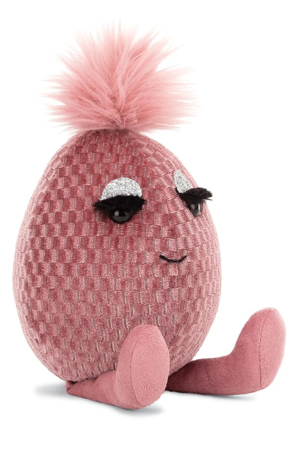 Pink Topaz Fabbyegg Stuffed Toy