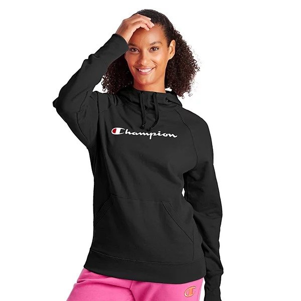 Women's Champion® Powerblend Fleece Graphic Hoodie