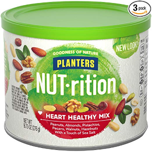 Planters Nutrition Heart Healthy Snack Nuts Mix  9.75 oz 3 Count