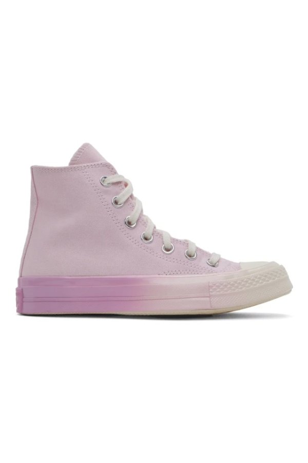 Pink Pastel Gradient Chuck 70 Sneakers