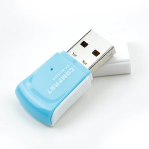 Comfast Mini USB WiFi Dongle / Wireless N Network Adapter w/ Dual Internal Antenna for Mac, Laptop