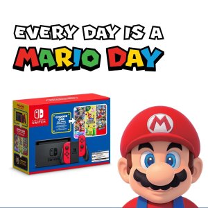 Nintendo Switch Mario 新套装公布, 送游戏三选一