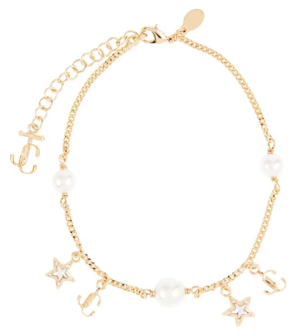 JC charm chain anklet