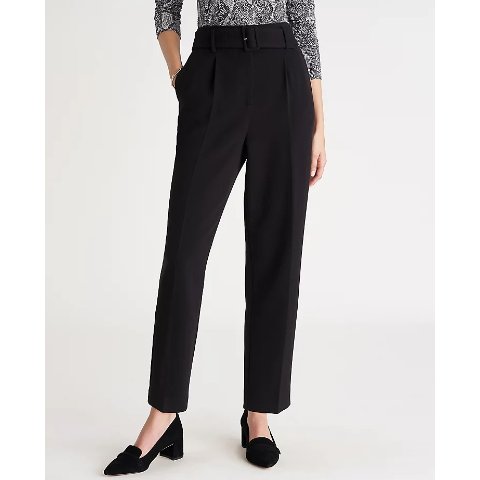 Ann Taylorextra 70% off 3 items, extra 60% off 2 sale itemsThe Belted Tapered Pant | Ann Taylor