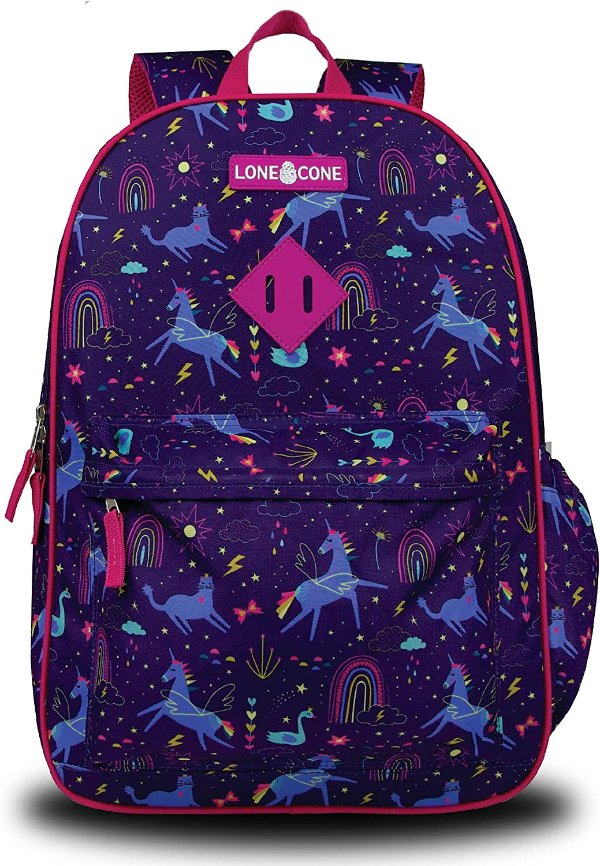 Lone Cone Kids' 17" Backpack w/Laptop Sleeve for Elementary School