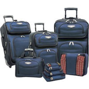 Traveler's Choice Amsterdam II 8-Piece Luggage Set 