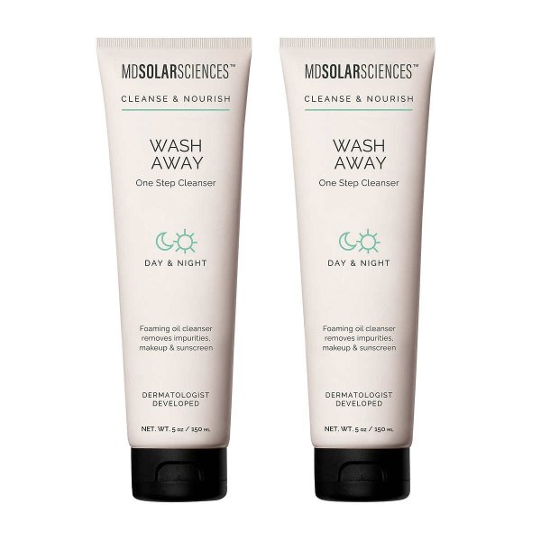 Wash Away Cleanser, 5 oz, 2-pack