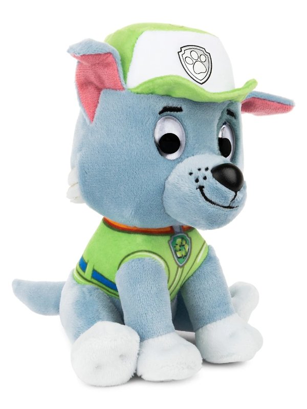 Paw Patrol Rocky In Signature Recycling Uniform Plush Stuffed Animal