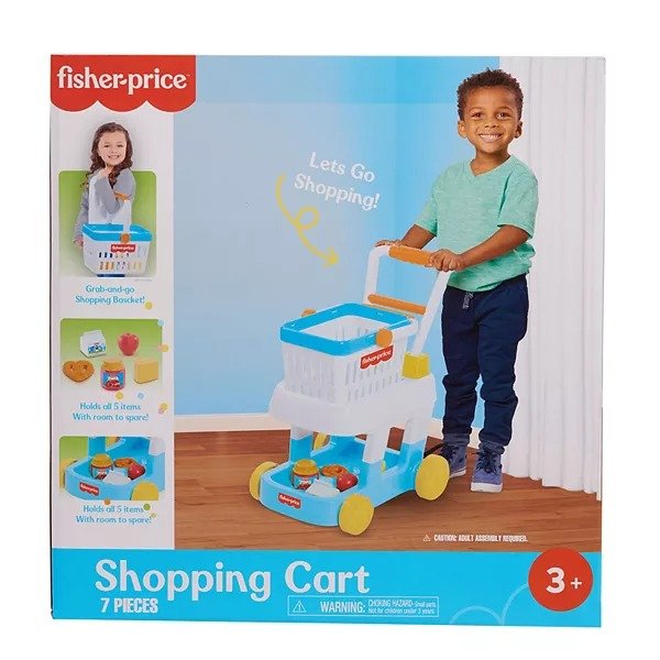 Fisher Price Pretend Play Shopping Cart