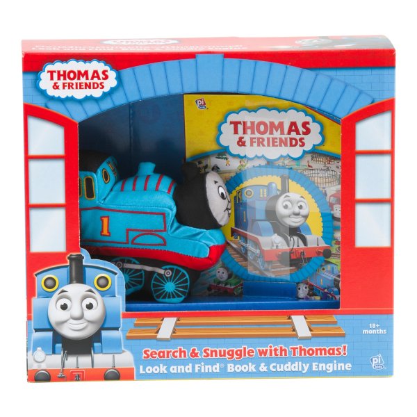 Look &amp; Find Book And Cuddly Thomas Box Set