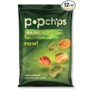 ps Veggie Chips SEA SALT, Share Bag 3 Ounce (Pack of 12)
