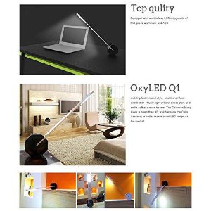 OxyLED® Q1 Dimmable LED Desk Lamp