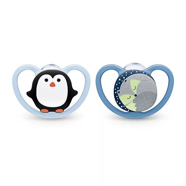 ® Space™ 2-Pack Orthodontic Pacifiers | buybuy BABY | buybuy BABY