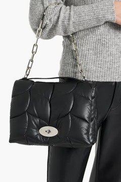 Softie quilted leather shoulder bag