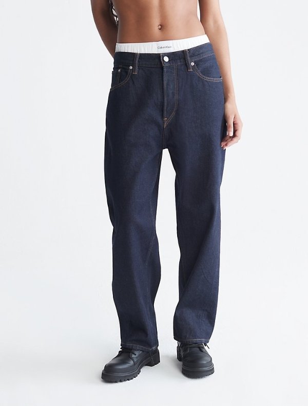 Standards Twisted Seam Raw Selvedge Jeans | Calvin Klein