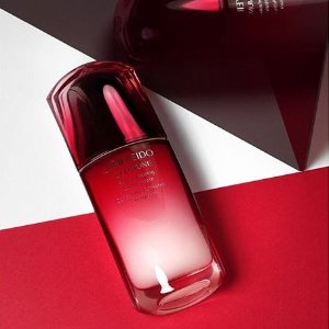 Shiseido 热卖 相当于7.5折+送大礼包 收红腰子精华、超值套装