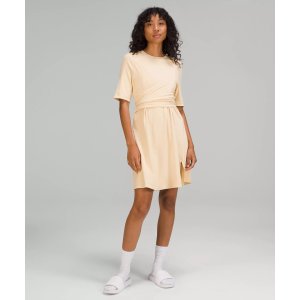 lululemonCotton Wrap-Front T-Shirt Dress | Women's Dresses | lululemon