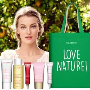 on Orders over $100 @ Clarins