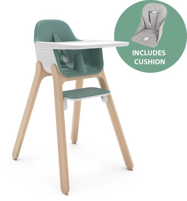 Ciro High Chair + Cushion Bundle - Emrick / Grey
