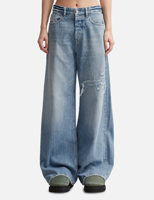 1996 D-Sire Straight Wide Jeans