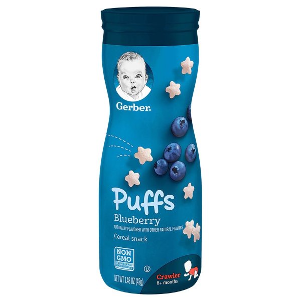 Puffs Cereal Snack Blueberry