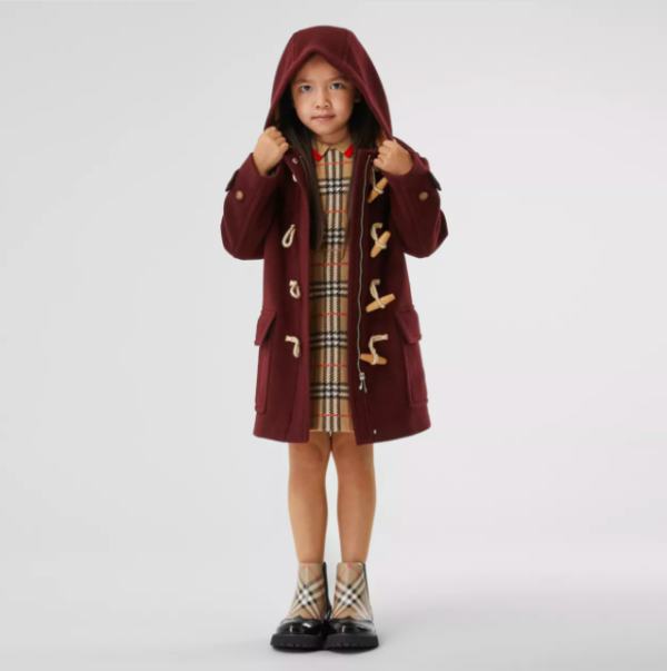 Little Girl's & Girl's Alistar Wool Duffle Coat